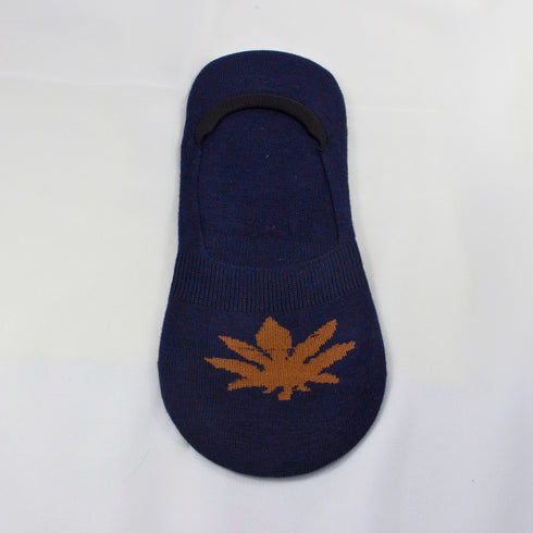 Navy Blue Footsies No Show Invisible Socks